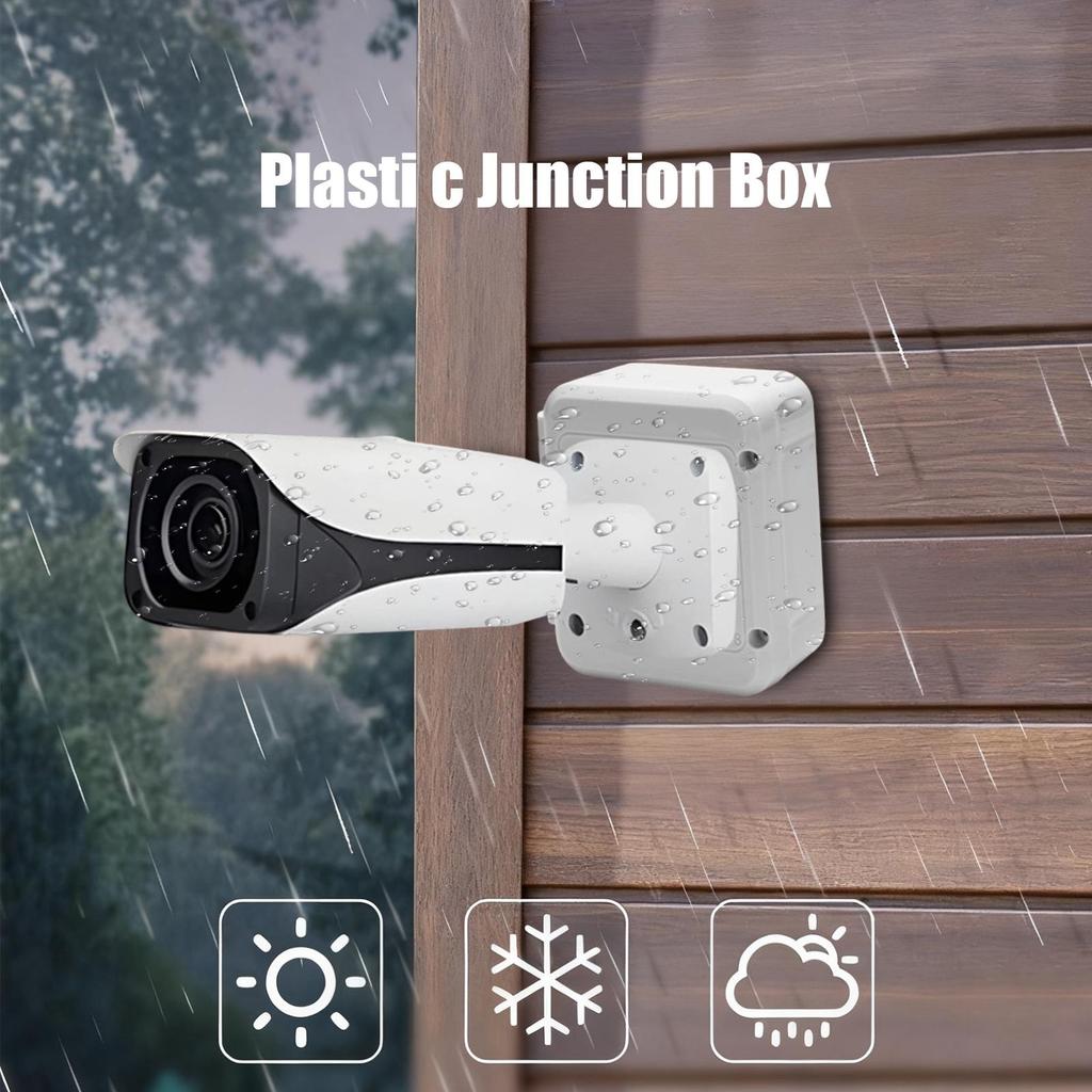 Weatherproof Junction Box Cable Storage Case Outdoor Electronics Workshop Media RV Security Pump Fence Patio Heater