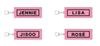 [USED] Rosé Rubber Keychain BLACKPINK