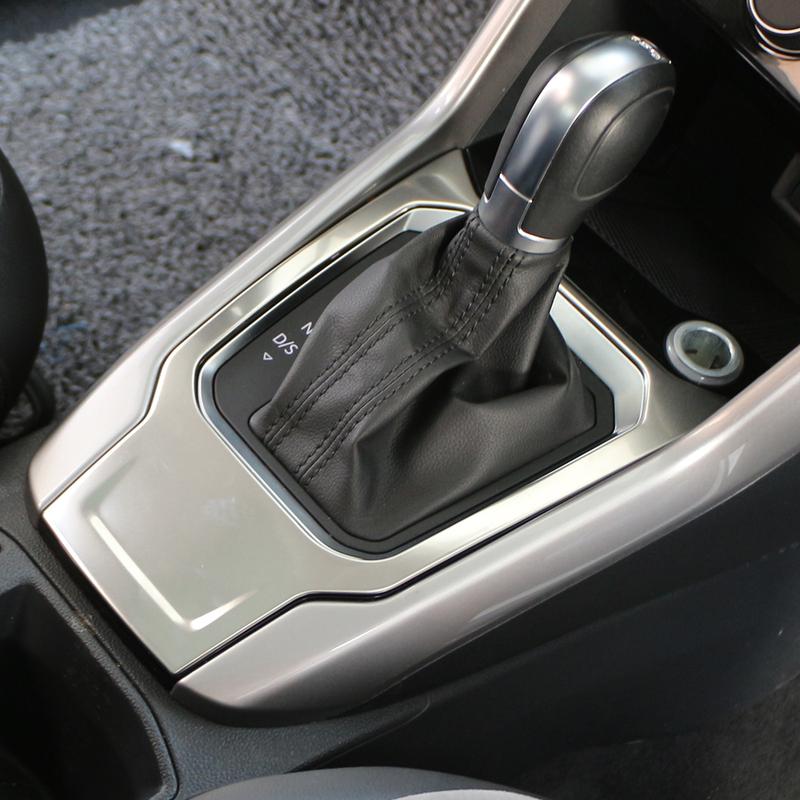 For Volkswagen VW T-Roc Troc 2018 -  Gear Shift Panel Cover Sticker Protective Trim Car Styling Interior Accessories