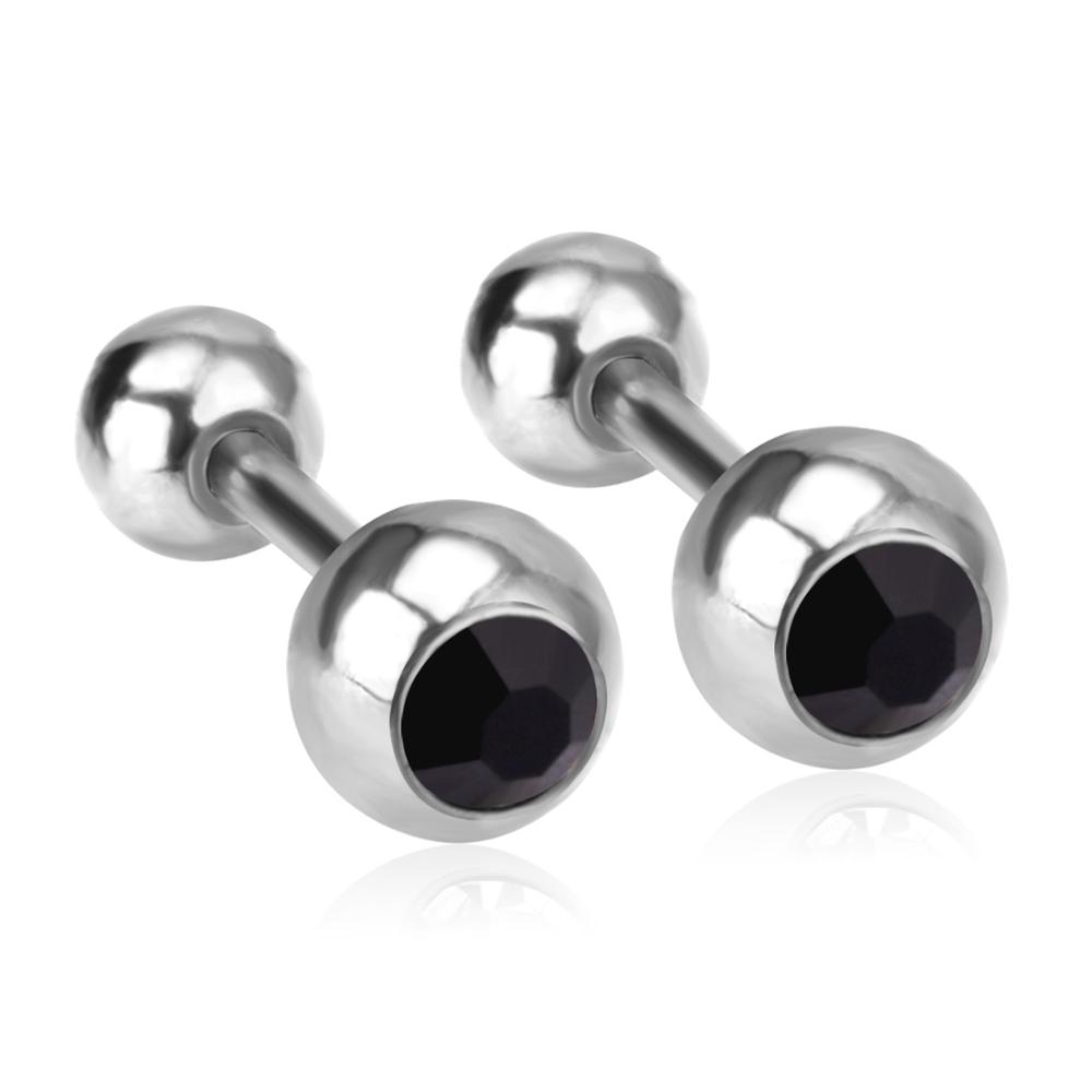 

Men s and Women s Stainless Steel Gold-plated Stud Earrings, Cute Mini Zircon Earrings, Jewelry Gift, Waterproof and Hypoallerge