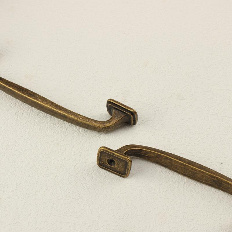 American Furniture Dresser Drawer Handle Kitchen Cabinet Bronze Closet Handle Wardrobe Door Aged Gold Bronze Handle Pulls