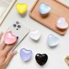 Korean 3D Stained Glass Crystal Ball Phone Holder Heart Retractable Finger Grip Tok Stand For IPhone For Samsung Universal Bracket