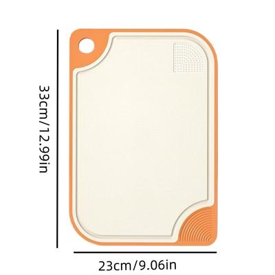 Vegetable Board Household Antibacterial and Mildew Proof Cutting Vegetable Board Kitchen Plastic Cutting Board Cutting Fruit