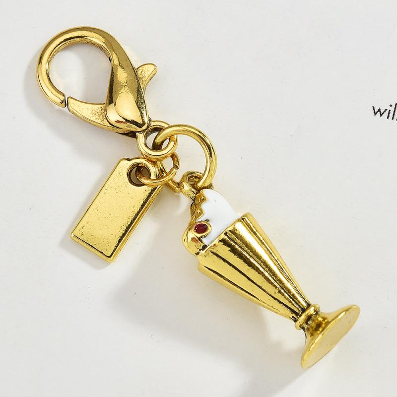 Exquisite Heart Letter Keychain For Women Bag Pendant Car Keyring Creative  Backpack Charm Decoration Accessories Gifts