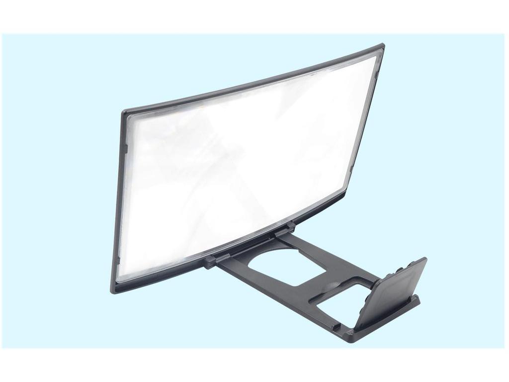 New L6 12-Inch Curved Mobile Phone Screen Amplifier for a Wide Field of View