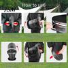 Portable Potty Retractable Toilet Strong Load-capacity Adjustable Height Space-saving Seat Camping for Emergency Use Travel Solution