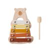 Multicolor Montessori Toy Wooden Xylophone Percussion Wooden Drum Toy  Preschool