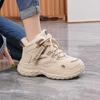 Winter new high-top cotton shoes student ins thick-soled velvet sports boots Q