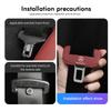 FA02Car Seat Belt Buckle Clip Protector Suede Anti-Scratch Cover For Benz W202 W212 W126 W140 W168 W177 CLS GLE GLC GLS CLA