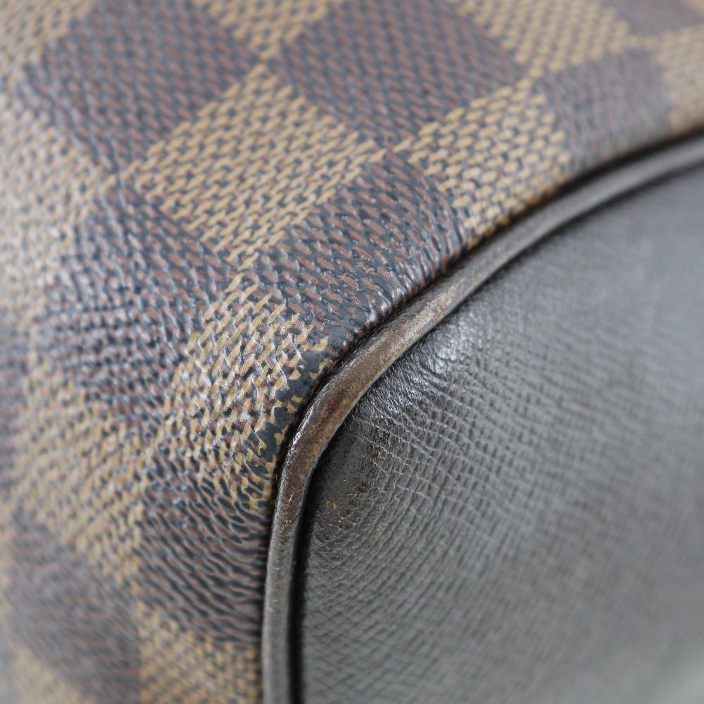 Louis Vuitton Brera Handbag Damier Canvas Women Used