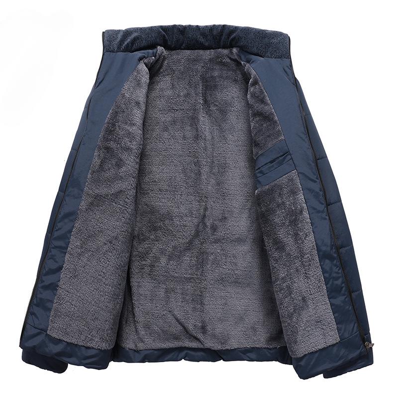 Jachetă pentru bărbați căptușită cu bumbac, Jachetă de iarnă, Jachetă pentru bărbați căptușită cu bumbac, Jachetă trendy pentru bărbați căptușită cu bumbac, Jachetă groasă căptușită