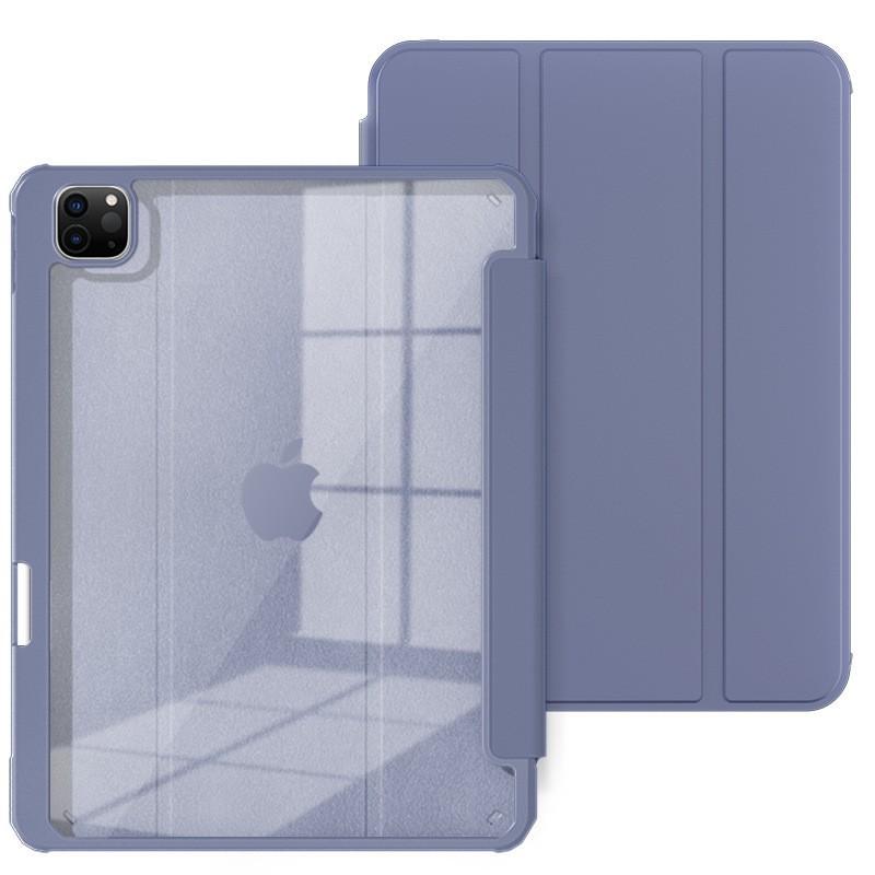 For Apple Ipad Pro 11 Inch M4 Magnetic Flip Cover With Faux Leather For Sleep Mode And Shock Absorption