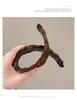 Five-Strand Braid Thick Wide Edge Handmade Fishtail Twist Headband for Women