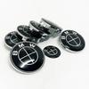 7-piece Set Is Suitable for BMW Group's Front and Rear Logo 82/74mm 45mm Steering Wheel 56/68mm Hubcap Replacement Badge.