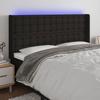 VidaXL LED Headboard Bedroom Furniture Double Bed Accessory Head of Bed Frame Interior Black 3124506