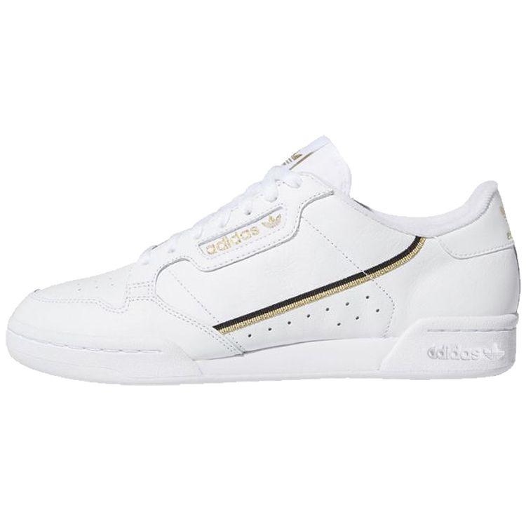 

Кроссовки унисекс adidas Continental 80 Gold Metallic White Cloud-White Core-Black EG5663
