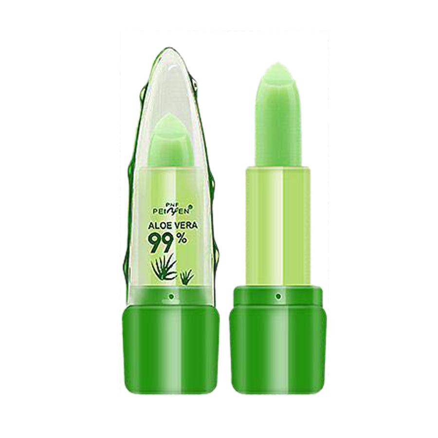 Pennyfen Aloe Vera Farbwechsel Feuchtigkeitsspendender Lippenstift - Lang anhaltend, Nicht abfärbend, Einfach aufzutragen.