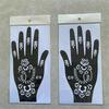 2025 Neues Professionelles Henna Schablone Temporäres Handtattoo Körperkunst Aufkleber Vorlage Hochzeit Werkzeug Blume Tattoo Schablone