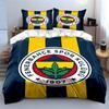 "Set Lenzuola Club Fenerbahce" Set Copripiumino Lenzuola Copripiumino Federe (1 * Copripiumino 2 * Federe, senza piumino)