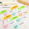 Mini Cartoon Utility Knife Small Portable Cutter for Unboxing Packages Student Scrapbooking Paper Wallpaper Trimmer