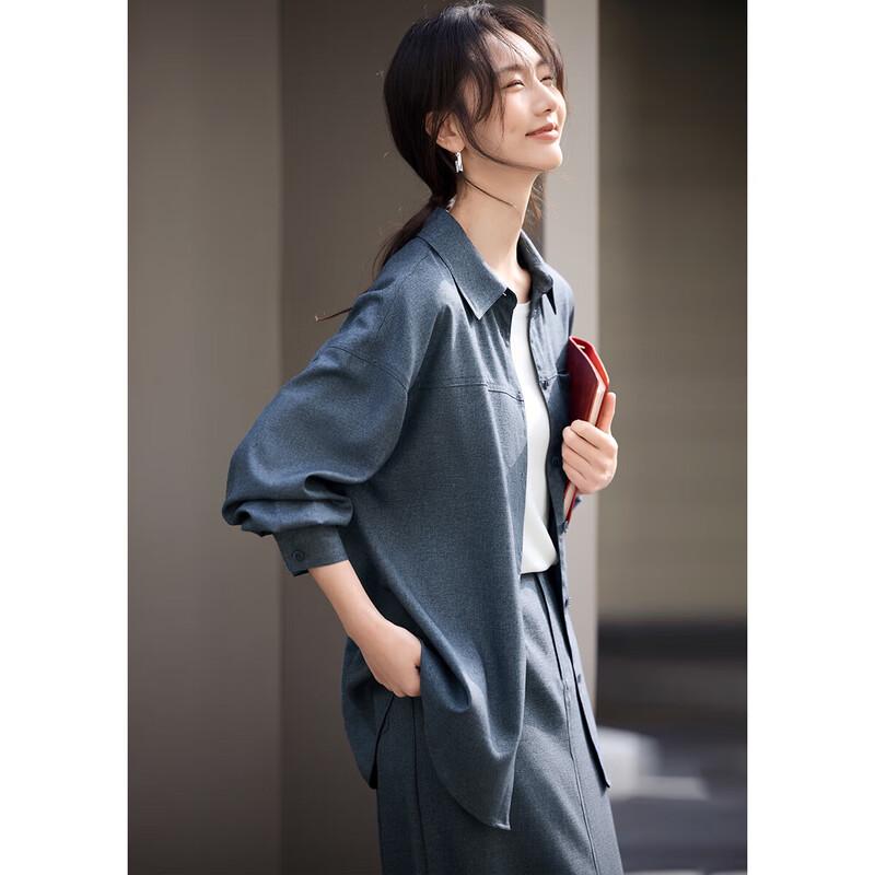 XWI Women s Embroidered Commuter Shirt Set S