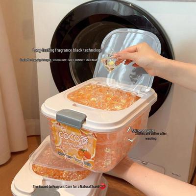 GeliJing 5D COCO Laundry Pods - Large Capacity, Concentrated Detergent for Stain Removal.
