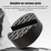 Universal Car Jack Rubber Pads Lift Jack Stand Pad Floor Slotted Car Jack Rubber Pad Frame Protector Adapter Jacking Tool