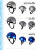 MOTO BASE SG/PSC Standard Airy Half Helmet for Motorcycles | MBHL-HF01 | Pearl Blue | One Size Fits Most (57-60cm)