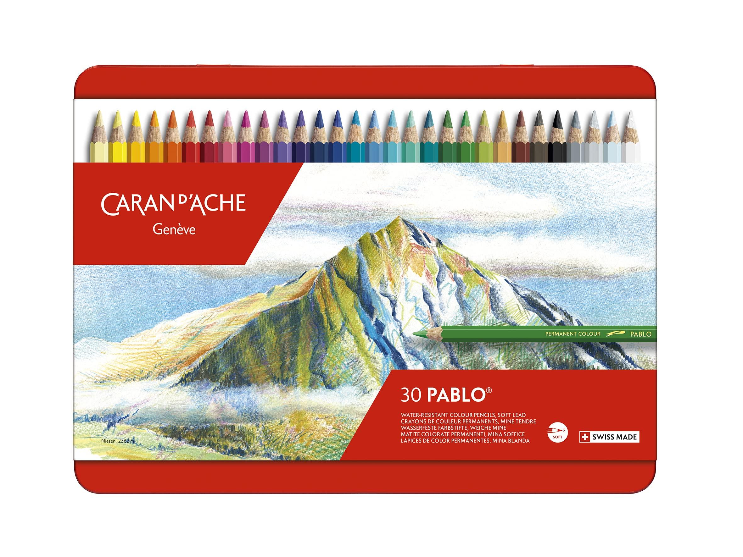 

Caran D ache Pablo Colored Pencil Set of 30 (666.3