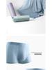 Men's Ice Silk Seamless Breathable Boxer Briefs - Summer Thin Crotch Shorts