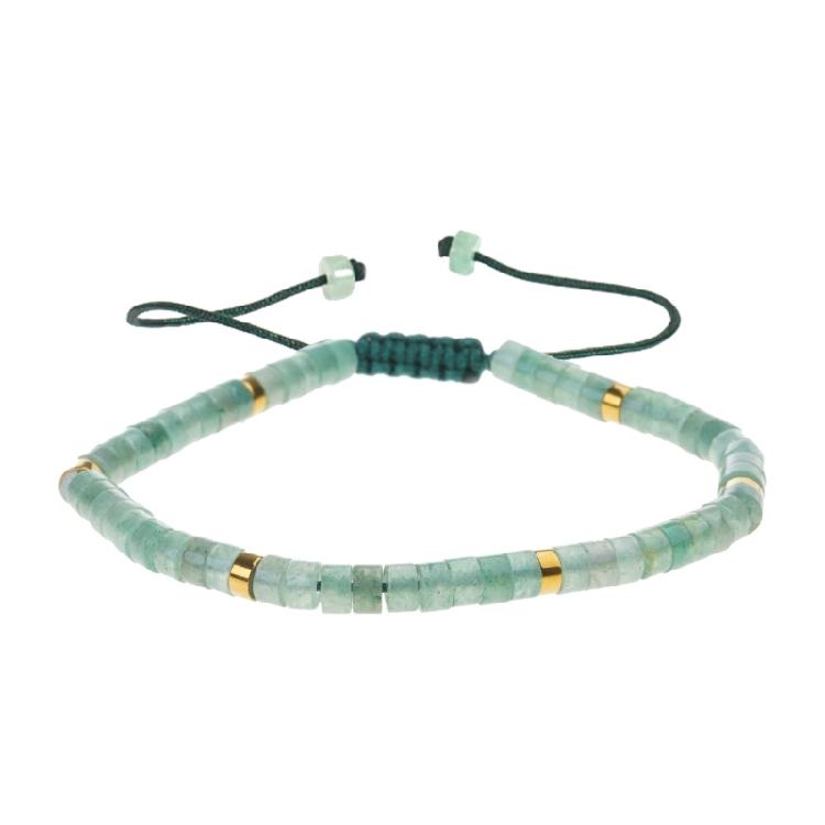 Браслет из натурального камня Браслет-шарм Браслет из бусин Улучшающий спокойствие и самодисциплину для утонченного наряда