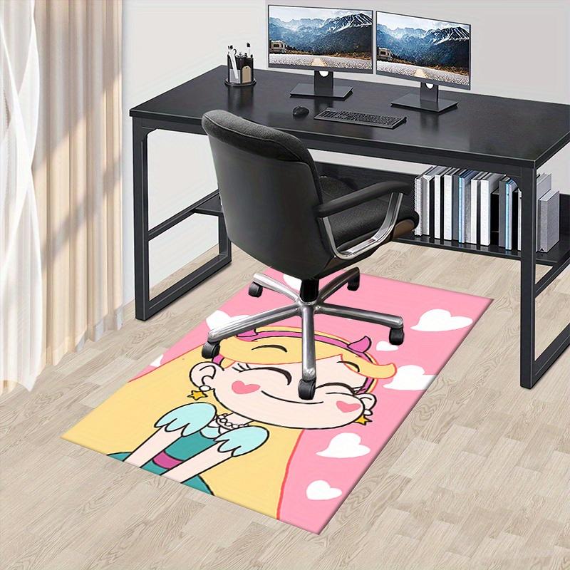 

1pc Star vs. the Forces of Evil Office Carpet Soft Polyester Entrance Carpet Washable Non-slip Machine Washable Indoor Carpet Table Entrance 60cm by 90cm