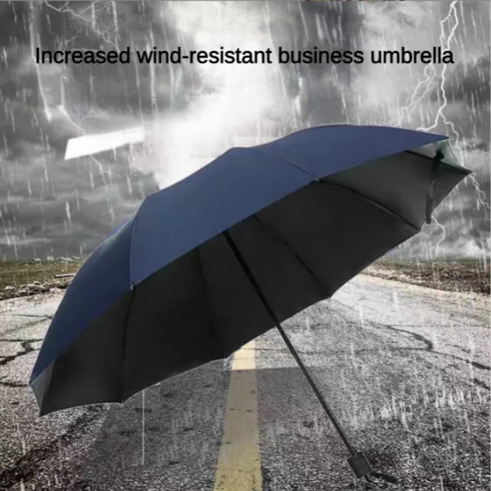 Reseportabel Mini Sol- & Regn Paraply, Kompakt Paraply för Bil, Lättviktigt UV-Skydd Vindtätt Paraply