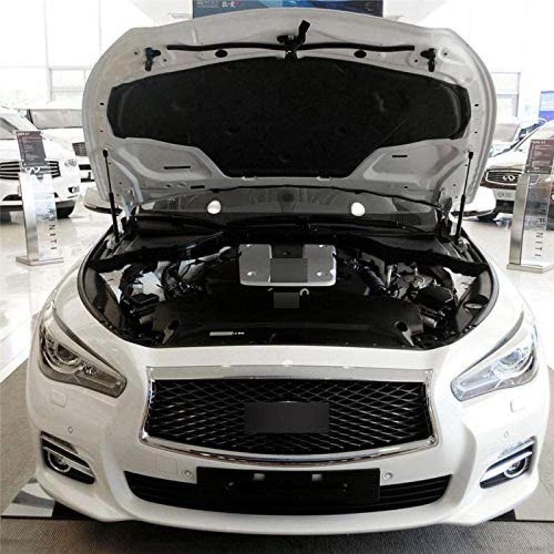 2Pcs/set For Infiniti Q50 2014-2018 Car Front Hood Lift Support Spring Shock Absorbe Gas Struts