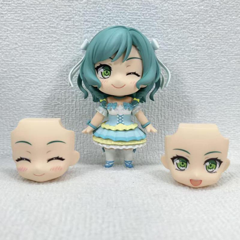 Nendoroid Q Version 1362 Hina Hikawa Girl Band Party Stage Costume Movable Face Swap Anime Figure Desktop Ornament Collectible