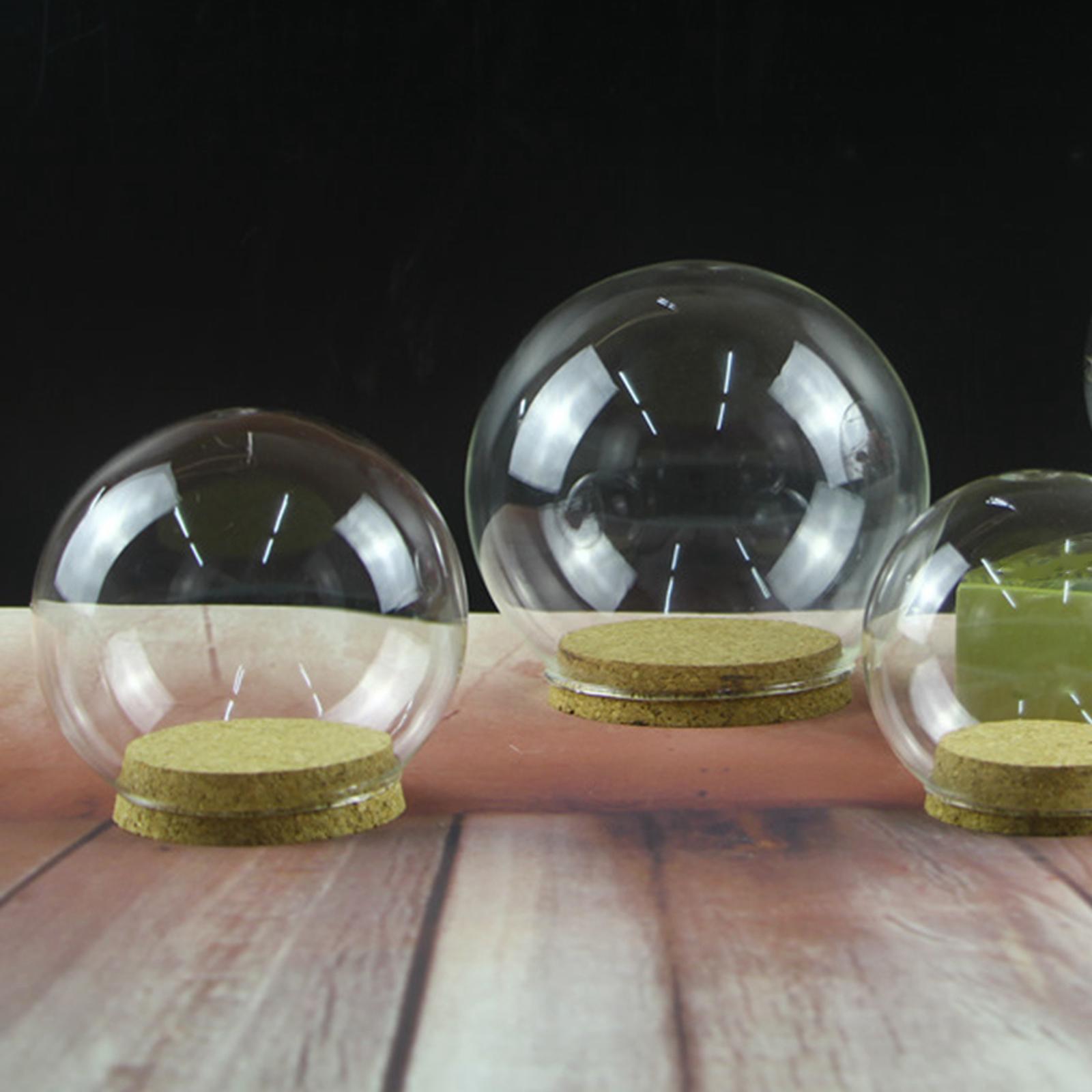 

Display with Wooden Be Decorative Protective Collectibles Showce Gls Cloche Display Counterps Birthday Gifts 10cmx10cmx10cm