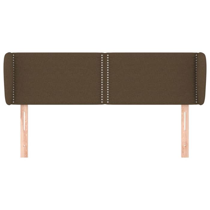 Kopfteil - Maison Exclusive - Ohren - Dunkelbraun - 147x23x78/88 cm