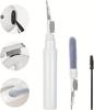 Durable ABS Wireless Earbud Cleaning Pen with Precision Brush - Ideal for Earphones, Keyboards & More, Includes Replacement Tips, Earbuds Wireless