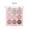 MACQUEEN NEWYORK Shade Mood Eye Palette Muted Cool Eyeshadow Korean Cosmetics Potion, Tones, 9-Color Palette,