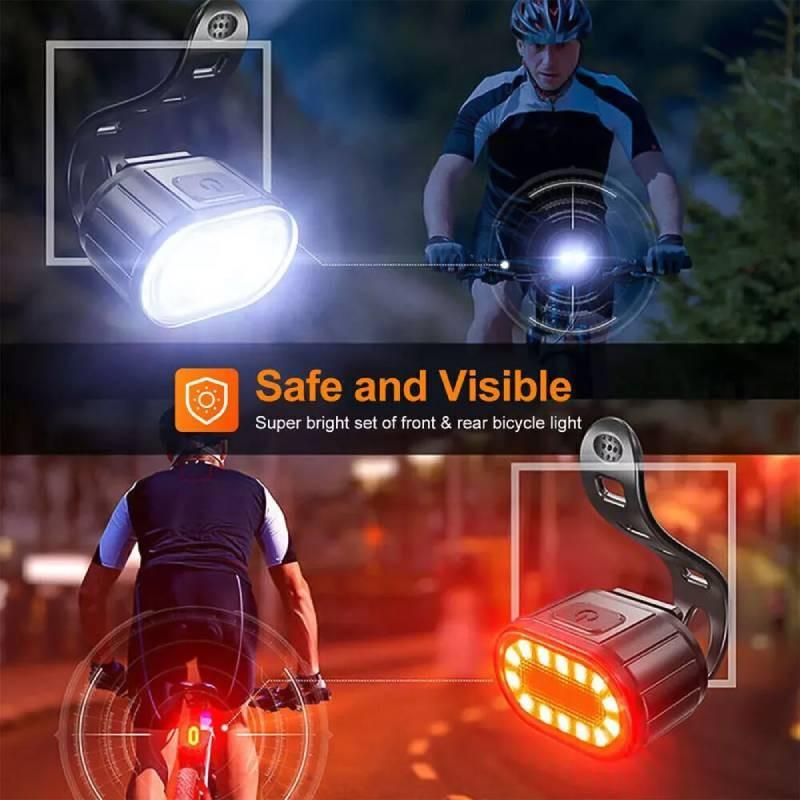 Cycling Night Mountain Bike Lights High Performance Bicycle Front Lamp Rear