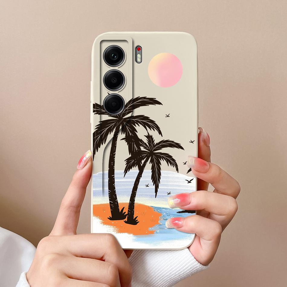 For Tecno Camon 40 Pro Phone Case Cute Animals Soft Back Cover Liquid Silicone Phone Shell For Camon40 Pro 4G 5G Anti Drop Funda