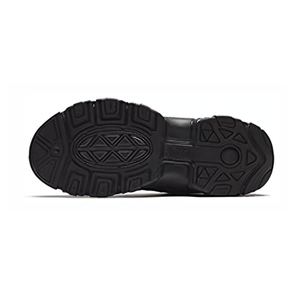 Anta Meteorite Cushioning Slip Resistant Abrasion Resistant Low top Chunky Sneakers Men's Black 112348852-2