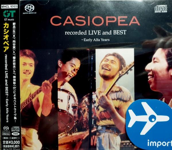 

CD CASIOPEA - recorded LIVE and BEST Early Alfa Y MHCL10105 GT MUSIC 2013 Japan Obi Jazz