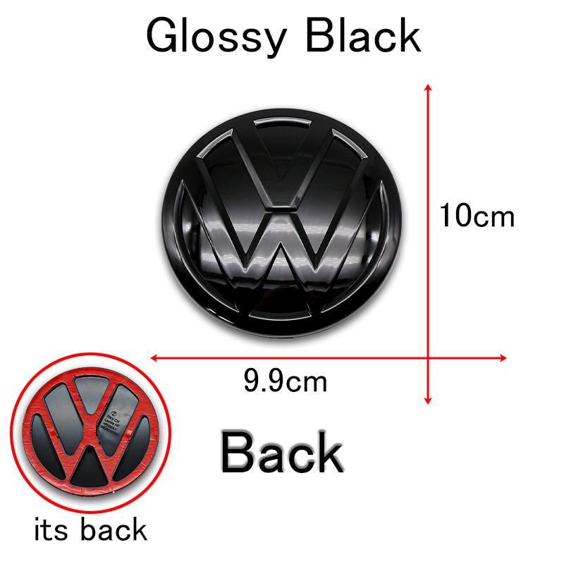 

For VW VOLKSWAGEN New 1Pc 100mm Rear Tail Trunk 140mm Car Logo Front Bonnet Hood Emblem For VW Passat 2011 2012 2013 2014 2015 A