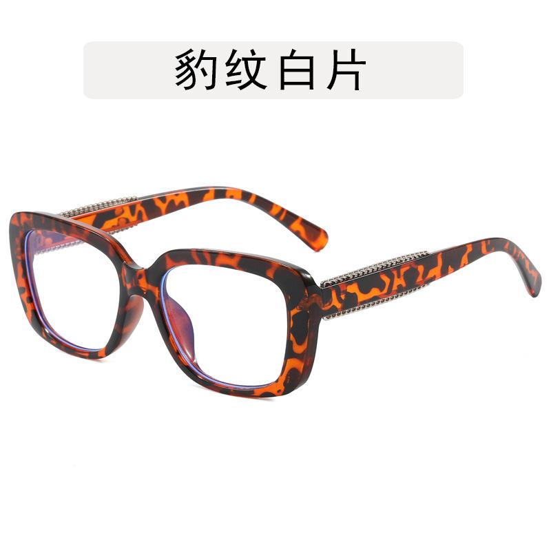 Vintage Stylish Glasses Frame Women Square Shape Anti Blue Light Women's Eyeglasses Frame High Quality Woman Glass