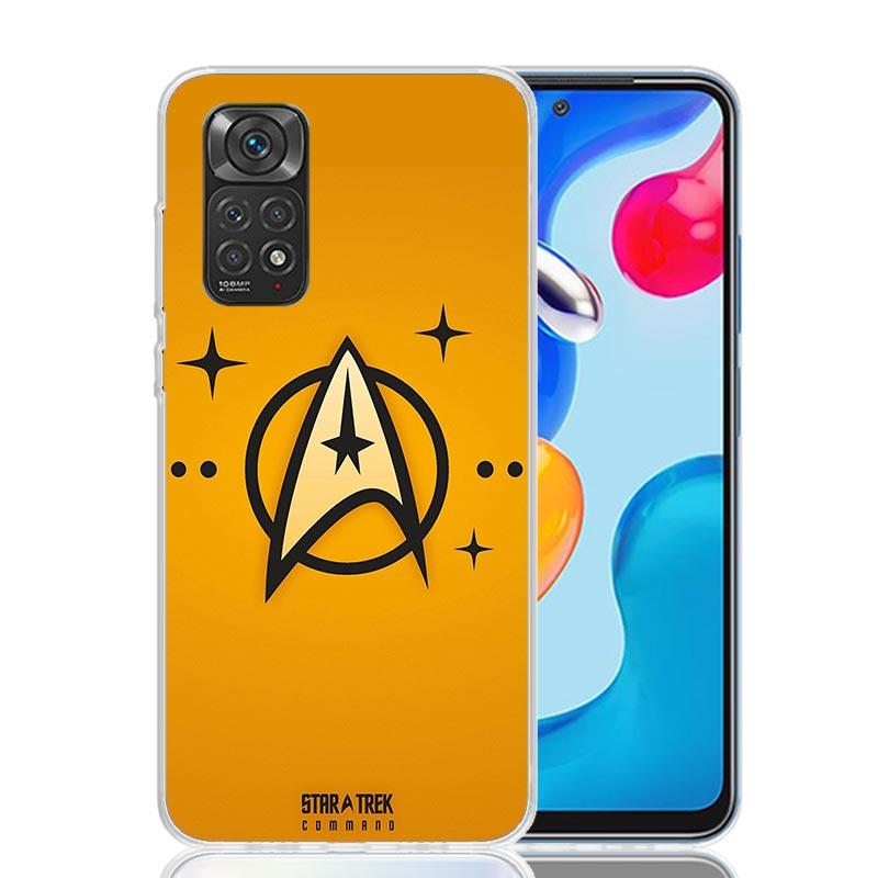 Star Movie T-Trek Phone Case For Xiaomi Redmi Note 13 14 15 Pro Plus 12S 12 14S 11S 11E 10 10S 11 11T 5G 4G Cover Coque Redmi No