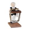 Resin Butler Watch Stand - Cartoon Old Man Desktop Ornament