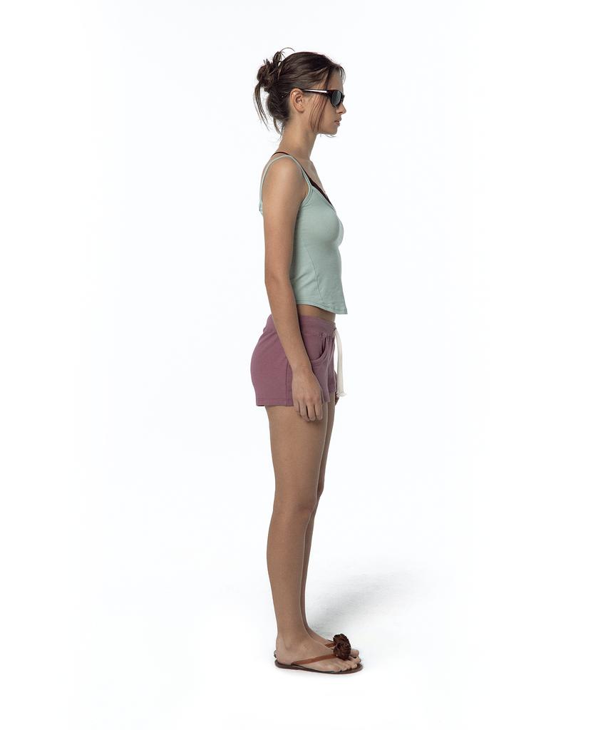 Kasiko Bold Low-Rise Shorts Orchid