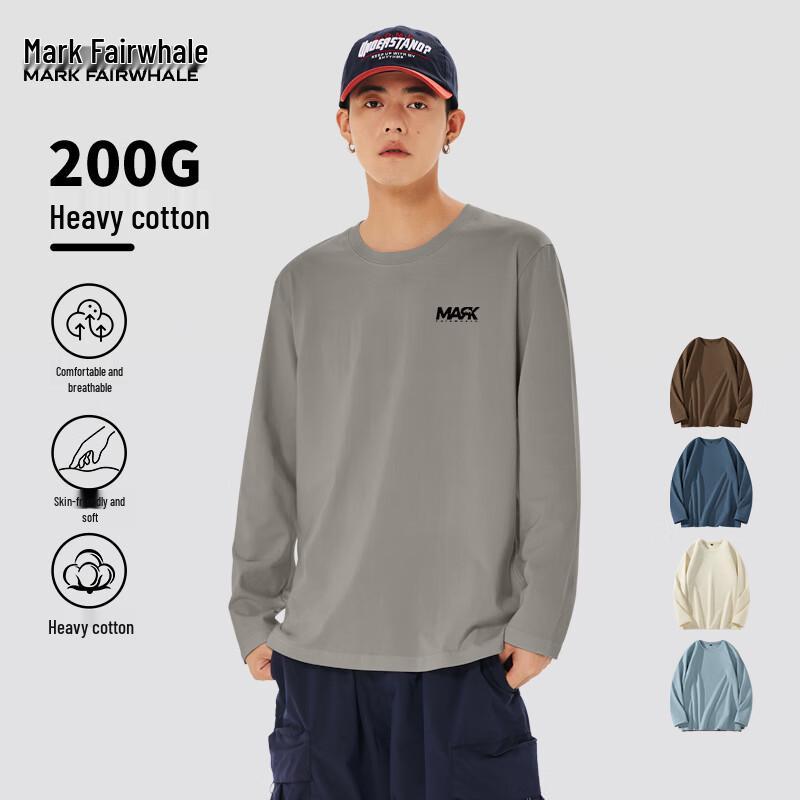 Men's Mark Fairwhale 2025 Heavyweight Cotton Long Sleeve Tee
