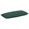 Back Cushion Dark Green 120 X 50 Cm Cord Fabric